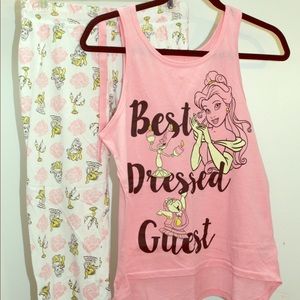 Beauty and the beast pajamas